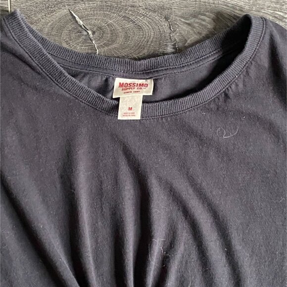 GUC Mossimo Peek-A-Boo Mini T-Shirt Dress-Gray-Size Medium-GUC - Picture 3 of 5